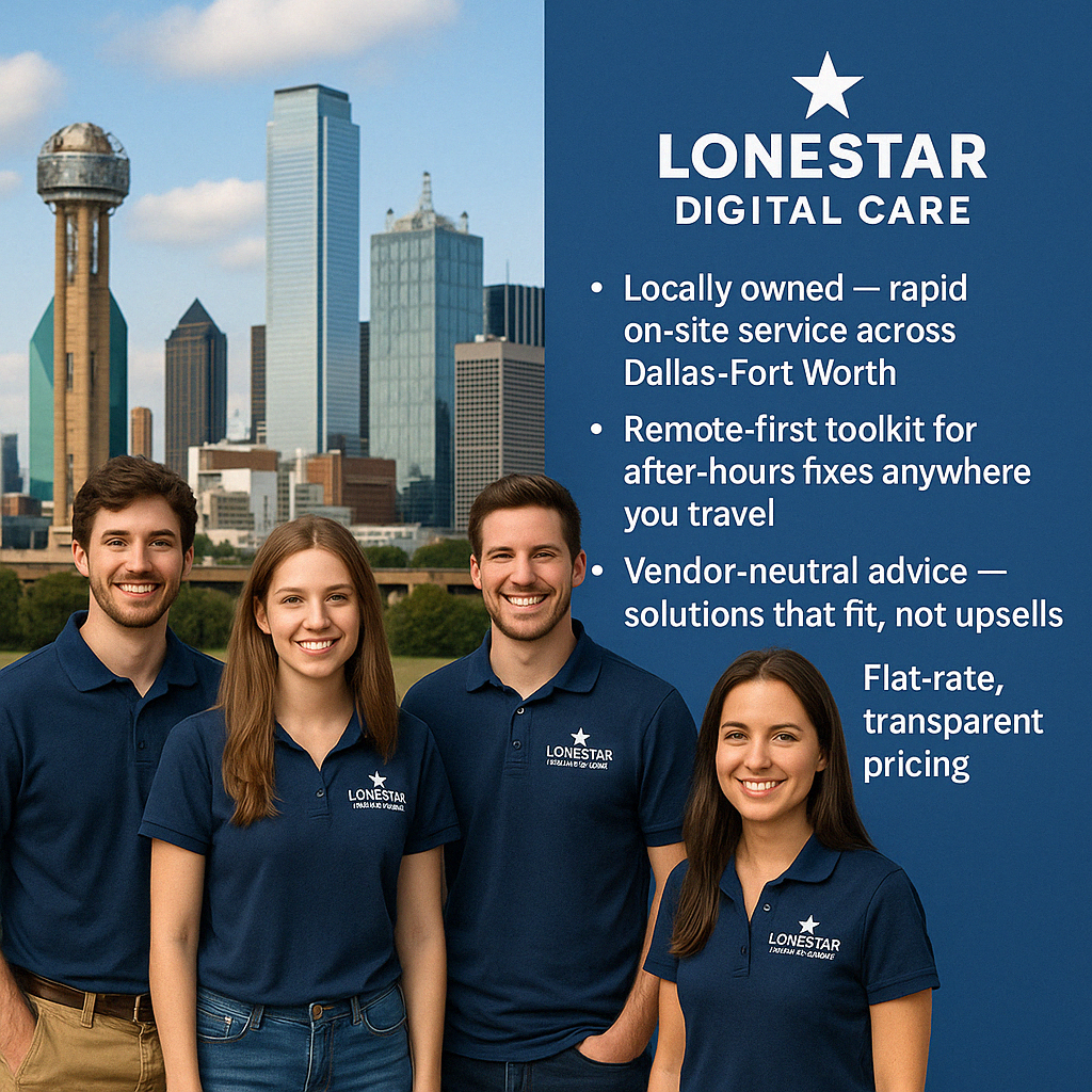 Lonestar Digital Care team